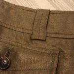 J.Crew  Bronze Shimmer Cargo Front Pleated Skirt Photo 2