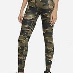 Nike One Camo Shine Leggings Small Photo 0