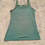 Elle Green Tank Top with Lace Size XS Photo 1