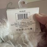 Altar'd State NWT  knitted socks w/ faux fur lining & poms - Cozy, fuzzy Photo 3
