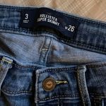 Hollister Mickey Mouse Painted Skinny Jeans Photo 5