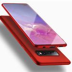 Galaxy S10 Plus 360 Full Coverage Shockproof Case Red Photo 3