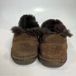 Born fur lined leather slip on shoes brown women’s size 9 casual cozy loungewear Photo 3