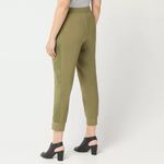 H by Halston NWOT  Ankle Pull On Pants with Tuxedo Panel Photo 1