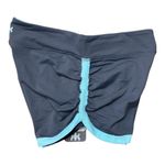Kyodan Women’s Grey/Light Blue Slimming Booty Shorts Size Small NWT Photo 3