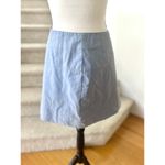Free People  Periwinkle Blue Faux Suede Mini Skirt Photo 1