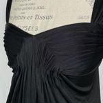 BCBGMAXAZRIA  Timeless Classic Black Formal Sweetheart Retro Midi Dress Size XS Photo 2