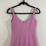 Likely  Women Lilac Sleeveless V-neck Long Georgina Sheath Dress Size 2 Photo 6