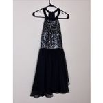 Adrianna Papell Hailey Logan by Dress with Sequins and Cutouts Size 7/8 Photo 3
