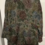 EXPRESS vintage flower print coat in size 12 Photo 5
