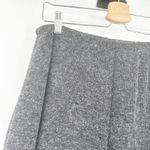 ZARA  Womens Cozy Casual Fuzzy Knit Wide Leg Pull On Lounge Pants Size M Gray‎ Photo 1