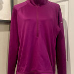 Columbia Women's Quarter Zip Long Sleeve Pullover Plum Purple Size Large outdoor Photo 0