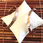 Mary Kay Small cuff Bangle Bracelets Rose Gold color Photo 0