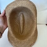 Classic Brown Fedora Hat Straw Photo 3