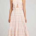 Ulla Johnson  Noelle open back Maxi Sundress Dress In Pale Lilac/soft pink sz 8 Photo 0