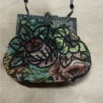 Vintage style Granny Beaded Purse Small Detachable Bead Strap Pink Photo 1