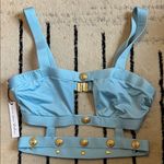 Monica Hansen Sports illustrated Bikini Set L/XS Blue Size undefined Photo 7