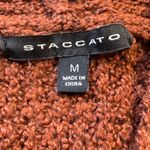 Staccato Stacatto Cardigan Open Front Sweater Medium Burnt Orange Photo 1