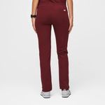 FIGS  Yola Skinny Scrub Pants™ Burgundy XS Workwear‎ Medical Healthcare EUC Photo 1