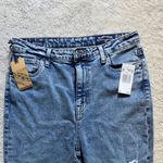 Buffalo David Bitton  Light Blue Ripped Straight Jeans Photo 7