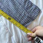 Womens Size Medium Blue White Striped Pants Linen Blend Pockets Summer Beach Photo 5