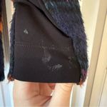 CAbi Checkmate Blue & Orange Plaid Double Breasted Textured Blazer Jacket Small Photo 10