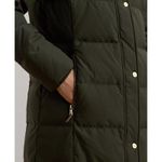 Ralph Lauren Lauren  Women's Maxi Faux-Fur-Trimmed Hooded Puffer Coat Size Medium Photo 1