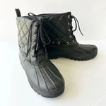 SPERRY Top Sider Women’s Size 7 Gosling Black Quilted Boots Waterproof Ankle‎ Photo 4