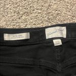 Universal Threads Universal Thread Women’s Black Mid Rise Skinny Distressed Jeans 8/29 Short Photo 3