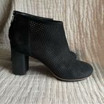 Camper Myriam Perforated Black Heeled Ankle Boots 37 Black Size 7 Photo 1