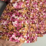 J.Crew Smocked Puff Sleeve Pink Watercolor Blouse BB263 Spring Garden Feminine Photo 4