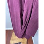 Peruvian Connection ‎ Solid Red Long Sleeve Kneelength Pockets Dress M Photo 7