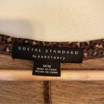 Sanctuary Social standard by medium dress crew neck cheetah print tshirt dress Photo 1