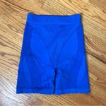 Ivy Park  Adidas Bright Blue Biker Shorts Photo 4