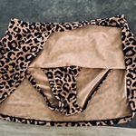 Rekita Women Swim Skirt Solid Color Waistband Skort Photo 6