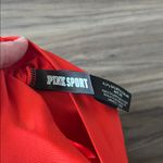 PINK - Victoria's Secret  Sport Active Red One Shoulder High Rise Bikini Photo 3