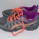 ASICS Women's Gray and peach Color gel venture 7 Athletic Shoes Photo 2
