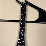 ZARA  Women’s Polka Dot Black White Double Strap V-Neck Tank Mini Dress Photo 3