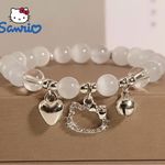 Hello Kitty Licensed Beaded Elastic Bracelet Photo 1