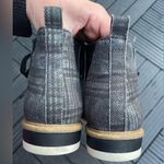 Adam Tucker  Ajay12 Women’s Plaid Wedge Booties Size 10 Photo 7