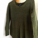American Eagle Outfitters Forest Green Crew Neck Sweater Photo 0