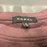 Koral  by llana Kugel Pullover Sweatshirt Size M Aubergine Photo 1