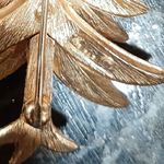 Trifari  Crown 1950s Gold Brooch Photo 2