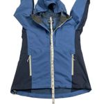 Outdoor Research San Juan Shell‎ Jacket Women's Size Large Hooded Blue Pockets Photo 9
