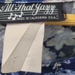 All that jazz Vintage  Floral Blue Dress Size 9 Photo 8