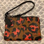 Coach Clutch Wallet Cheetah Print Photo 0