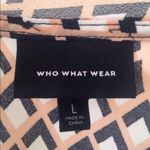 Who What Wear FINAL MARKDOWN Ladies'  Raw Edge Neckline Top (L)pp Photo 2