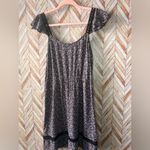 Charming Charlie  Floral Sleeveless Dress Crochet Hem & Straps‎ Women’s Medium Photo 3