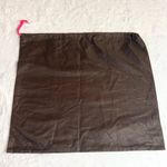 Kate Spade “Coral Lipstick” Brown Drawstring Dust Bag 19.5 x 17.6 Photo 5