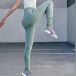 Free People  Movement Kyoto Drawstring Leggings Sz‎ S Green Photo 1